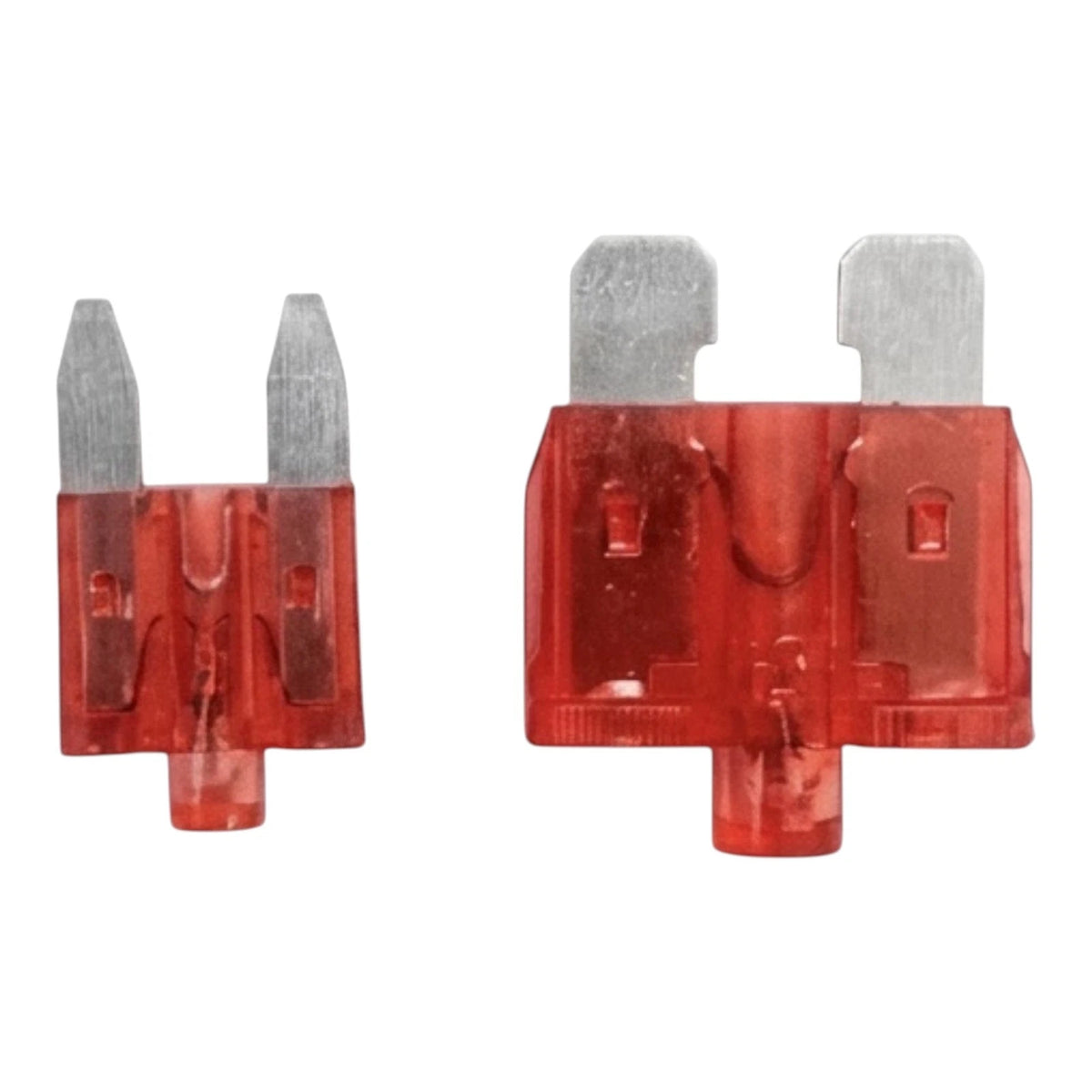 160pc Assorted Blow Glow Blade Fuses Box - Mini & Standard, 3A to 30A