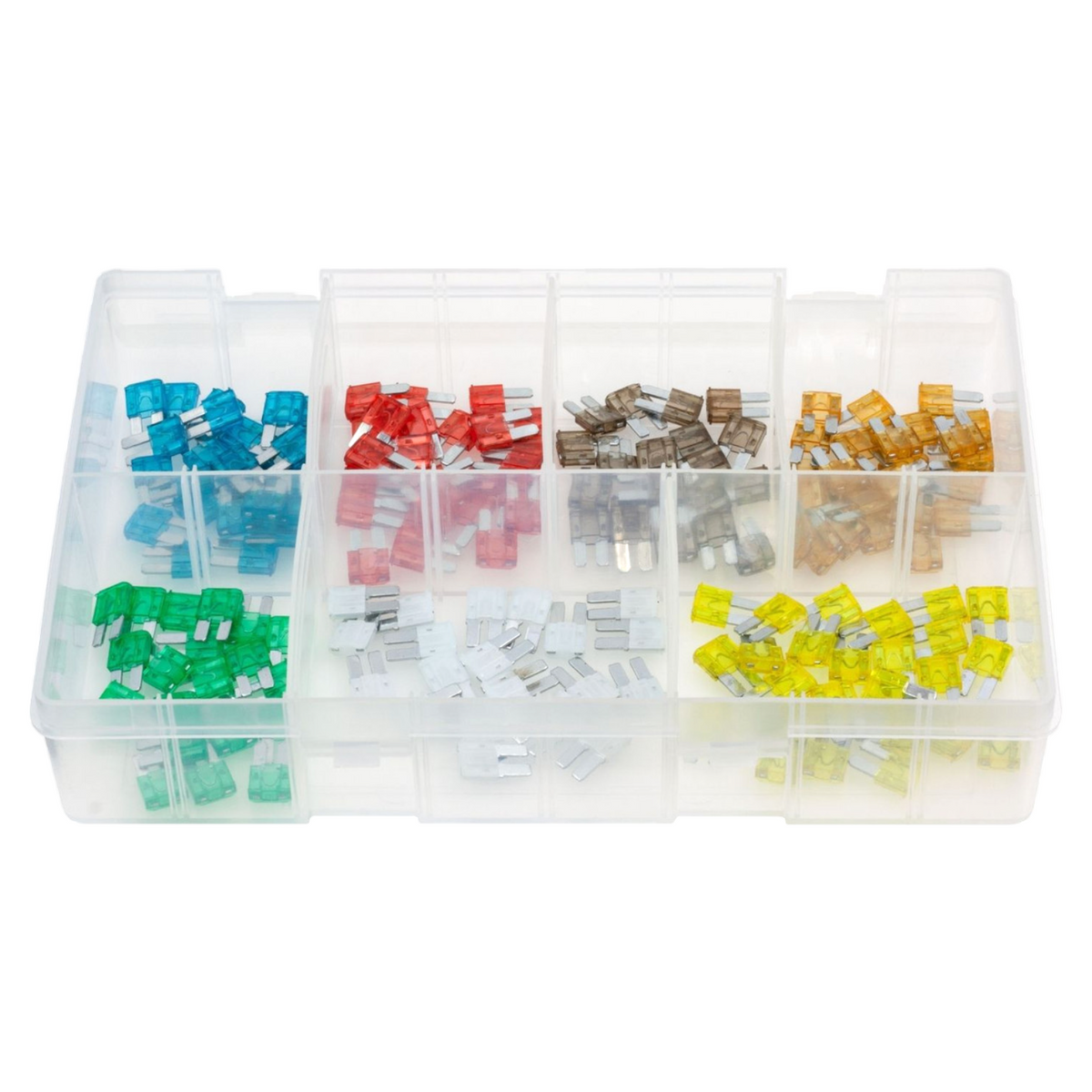 160pc Assorted MICRO2 Blade Fuses Box - 5A to 30A