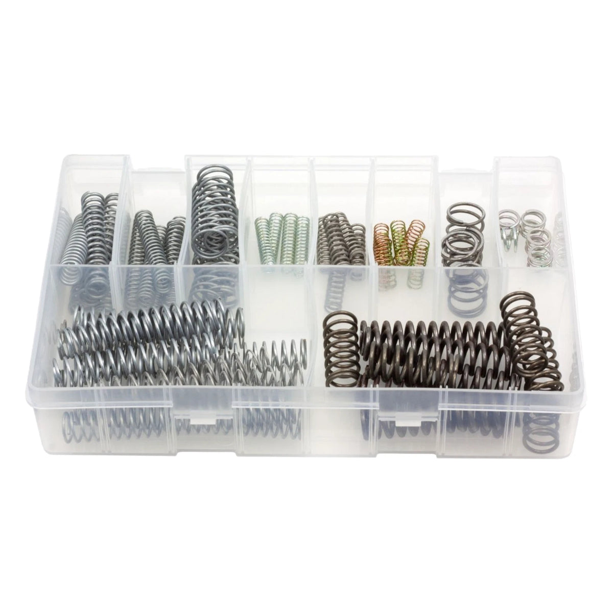 70pc Assorted Compression Springs Box - 10 Sizes