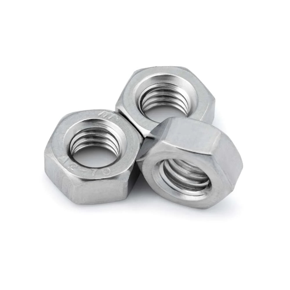 250pc Assorted A2 Stainless Nuts Box - M5 to M10, DIN 934
