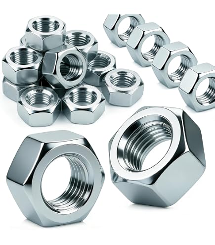 250pc Assorted A2 Stainless Nuts Box - M5 to M10, DIN 934
