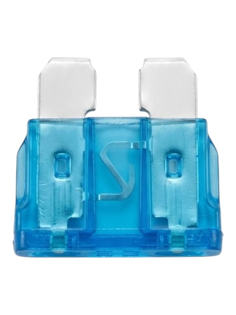 250pc Assorted Standard Blade Fuse Box - 3A to 40A