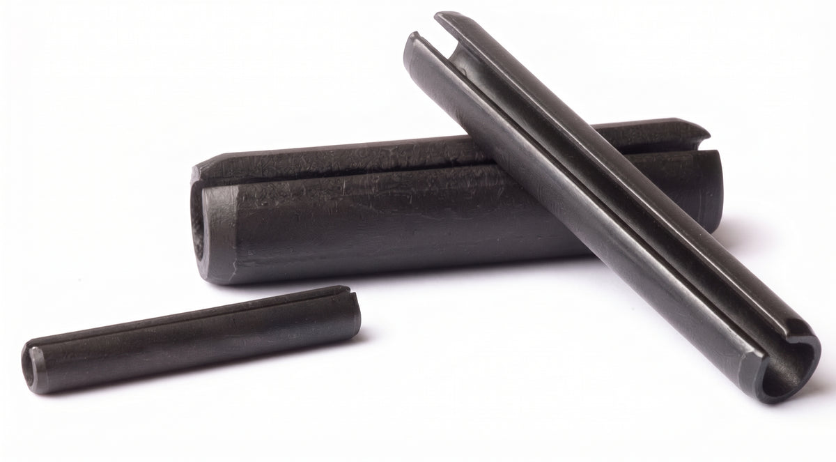 300pc Assorted Roll Pins Box - Metric Spring Tension Pins, 2.5-8mm
