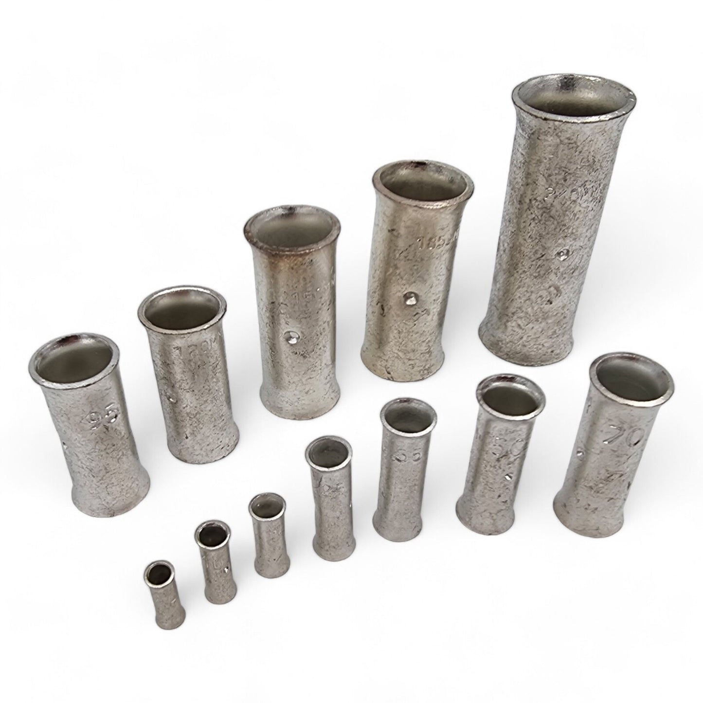 Copper Tube Butt Terminals Connector – All Sizes Battery Welding Cable Crimp Wire | Copper Tube Terminals