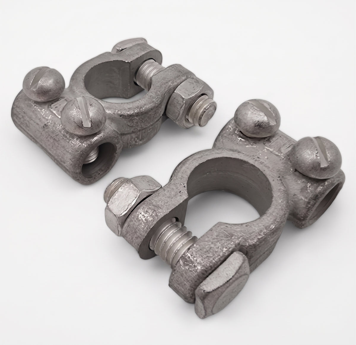 Battery Terminal Clamps - Car, Commercial & Plant (Positive & Negative)