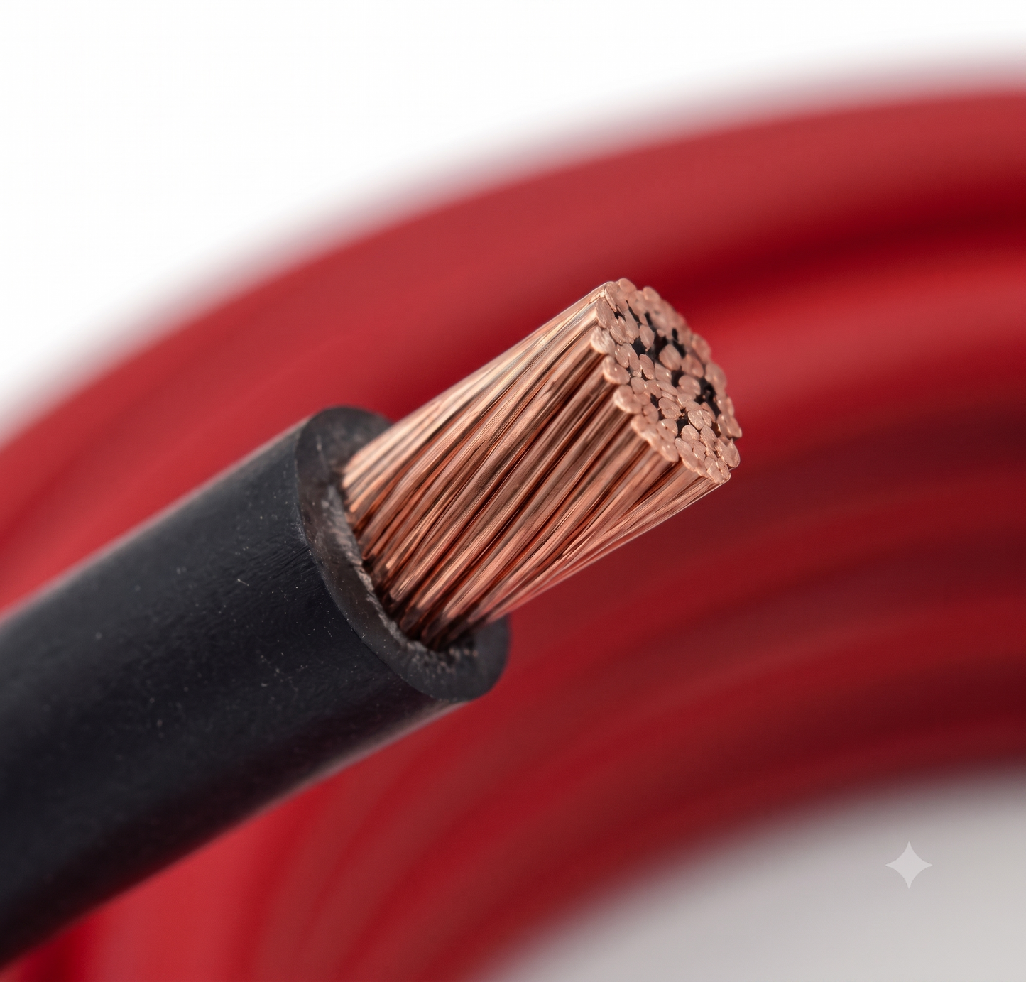 50mm² Flexible PVC Battery & Welding Cable – Red (345A)