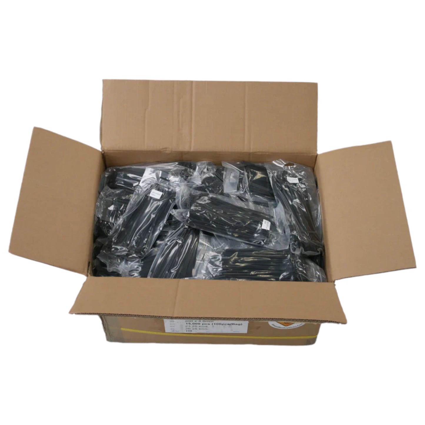 Bulk Black Nylon Cable Ties - Full Boxes (All Sizes)