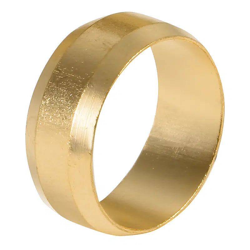 Brass Compression Olives - Barrel Olives for Tube & Pipe, Metric 4mm-15mm & Imperial 1/8"-5/8"