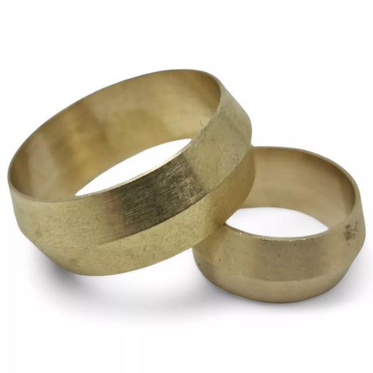 Brass Compression Olives – Barrel Plumbing Tube & Pipe Olives | Brass Barrel Olives (Metric & Imperial)