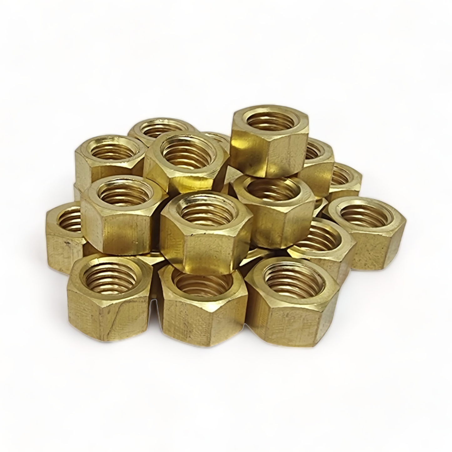 Brass Exhaust Manifold Nuts – High Temperature Hex Metric & UNF UNC Sizes M8 M10