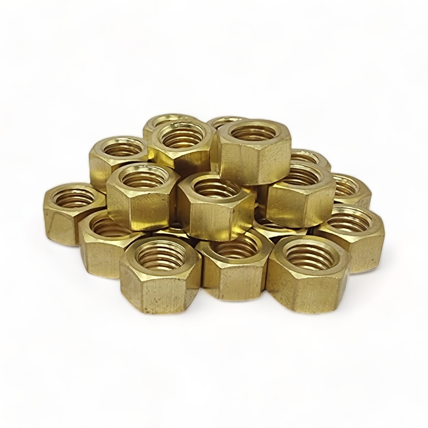 Brass Exhaust Manifold Nuts – High Temperature Hex Metric & UNF UNC Sizes M8 M10