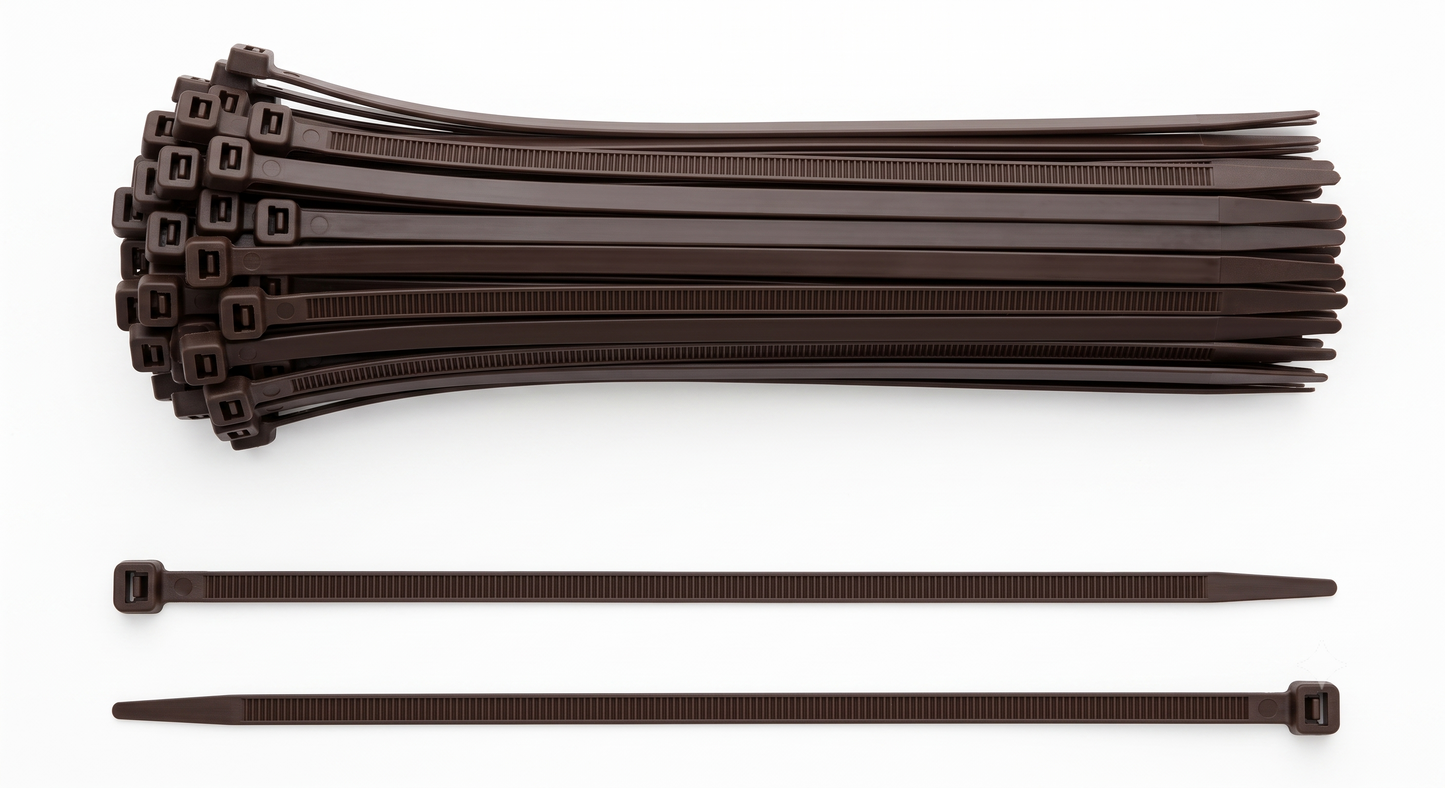 Brown Nylon Cable Ties (All Sizes)