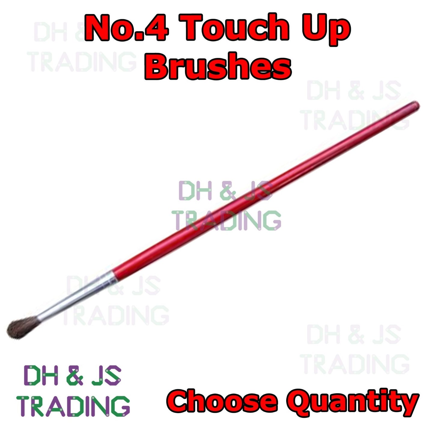 High Quality Paint Brushes – Automotive Touch Up & General Purpose Brushes | No.2–No.8 & 1/2"–3" Sizes