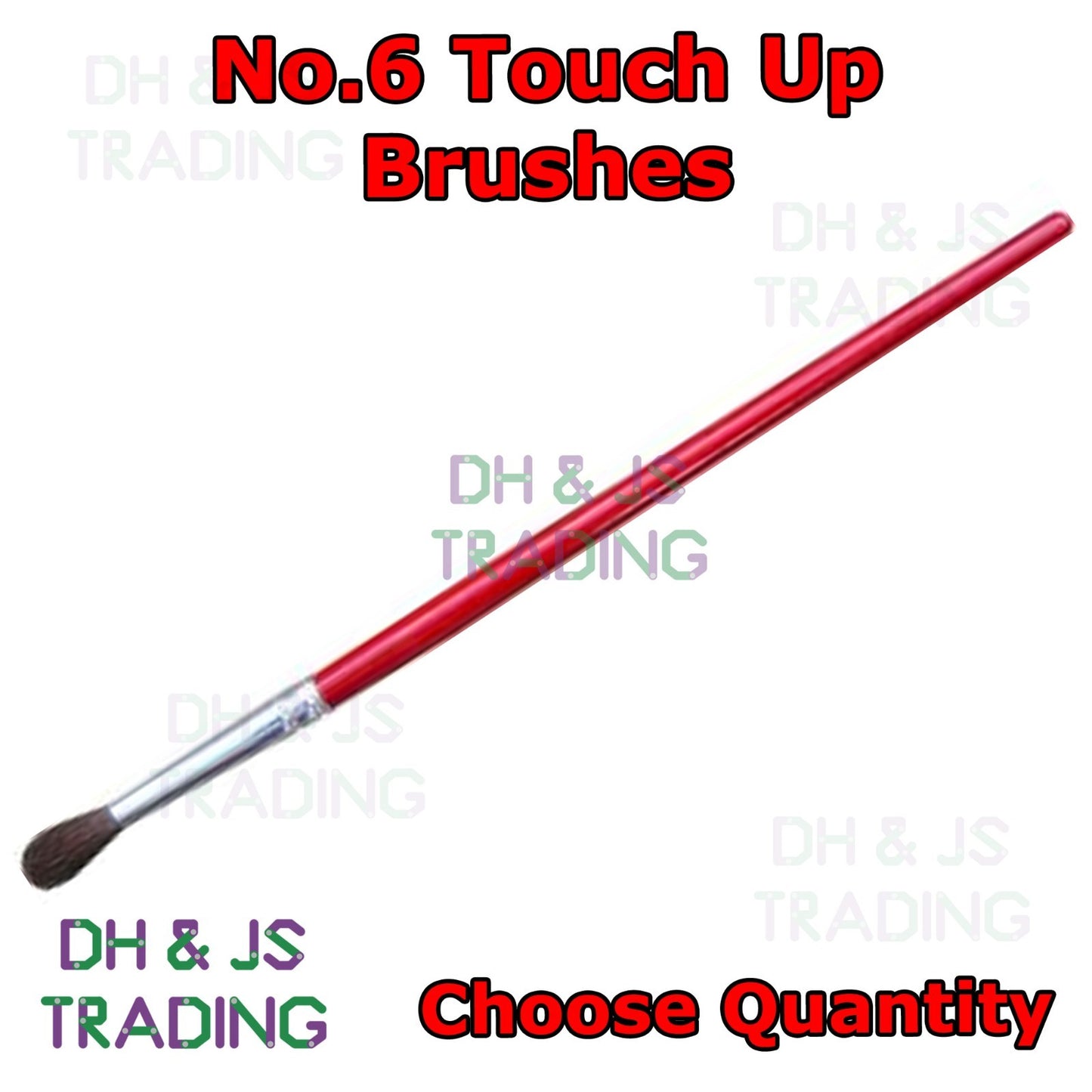High Quality Paint Brushes – Automotive Touch Up & General Purpose Brushes | No.2–No.8 & 1/2"–3" Sizes
