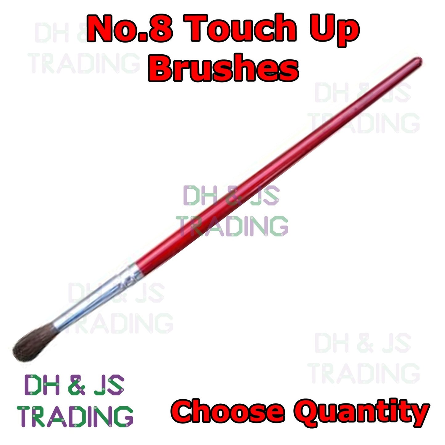 High Quality Paint Brushes – Automotive Touch Up & General Purpose Brushes | No.2–No.8 & 1/2"–3" Sizes