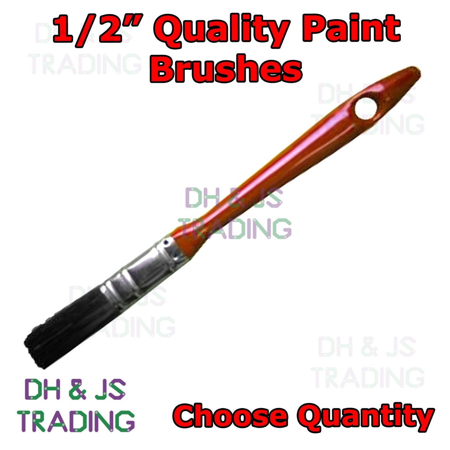 High Quality Paint Brushes – Automotive Touch Up & General Purpose Brushes | No.2–No.8 & 1/2"–3" Sizes