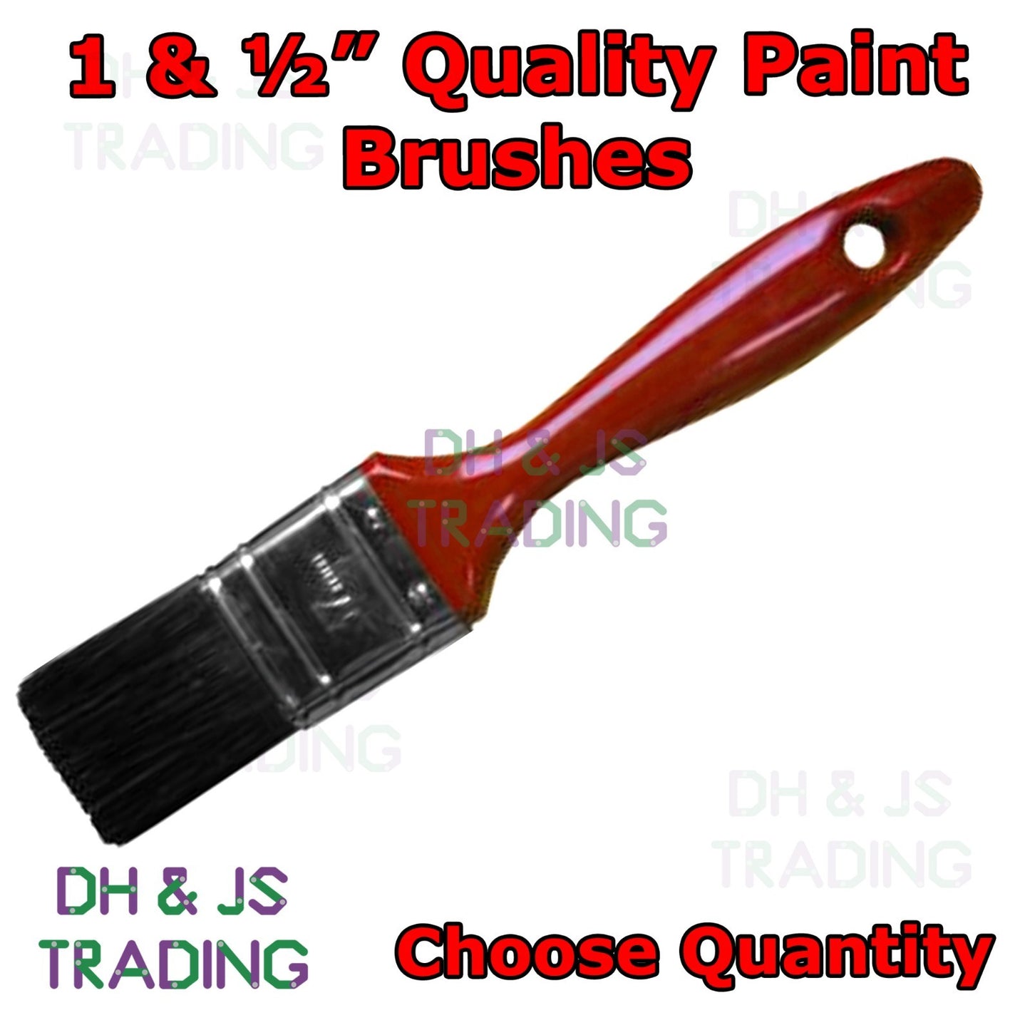 High Quality Paint Brushes – Automotive Touch Up & General Purpose Brushes | No.2–No.8 & 1/2"–3" Sizes