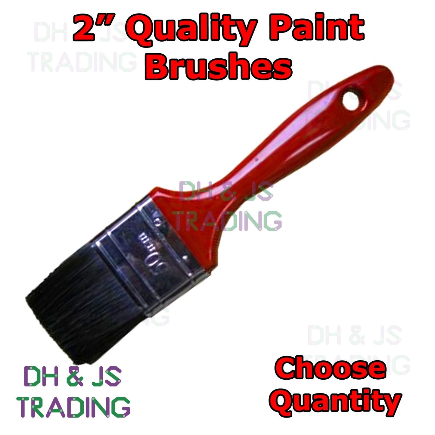 High Quality Paint Brushes – Automotive Touch Up & General Purpose Brushes | No.2–No.8 & 1/2"–3" Sizes