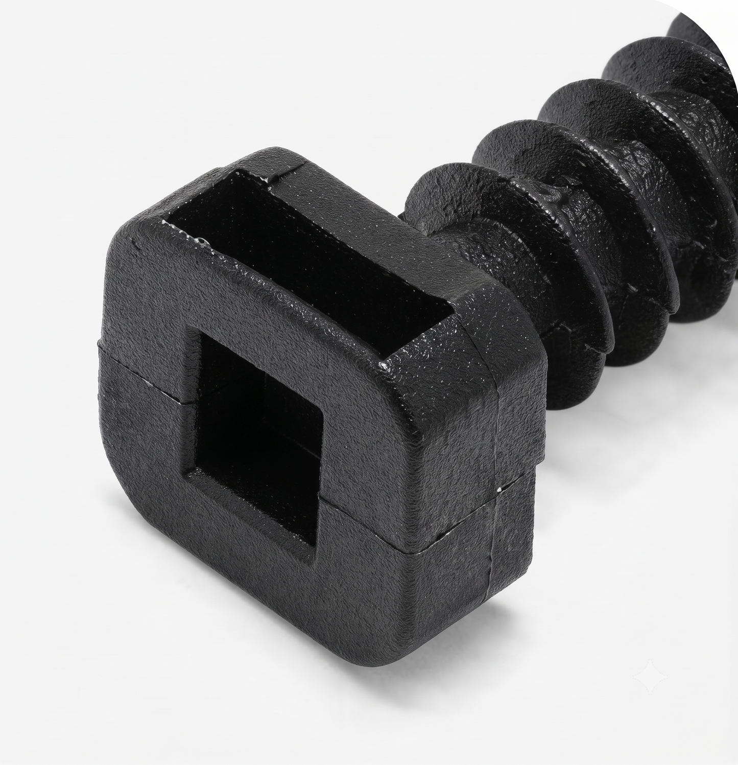 Cable Tie Masonry Mount 40mm – Wall Fixing Plug, 9mm Ties, Black