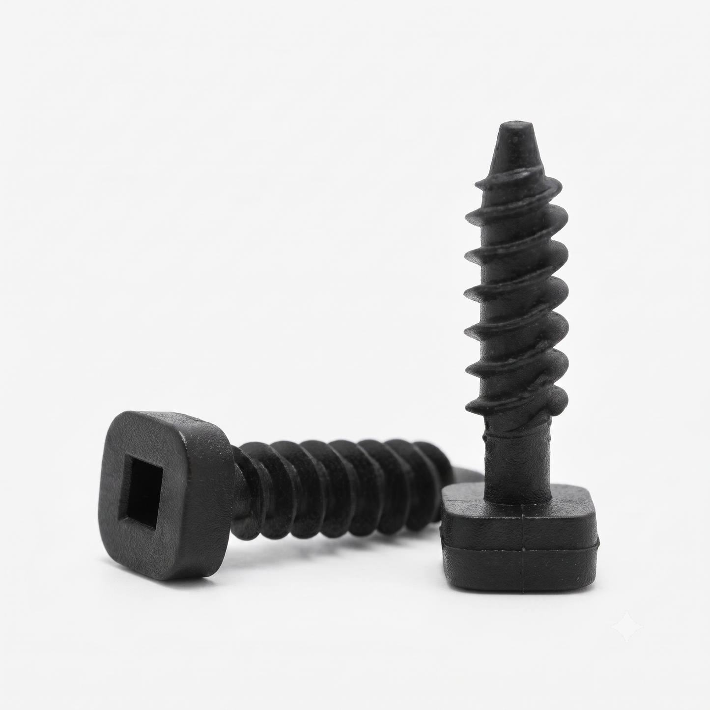 Cable Tie Masonry Mount 40mm – Wall Fixing Plug, 9mm Ties, Black