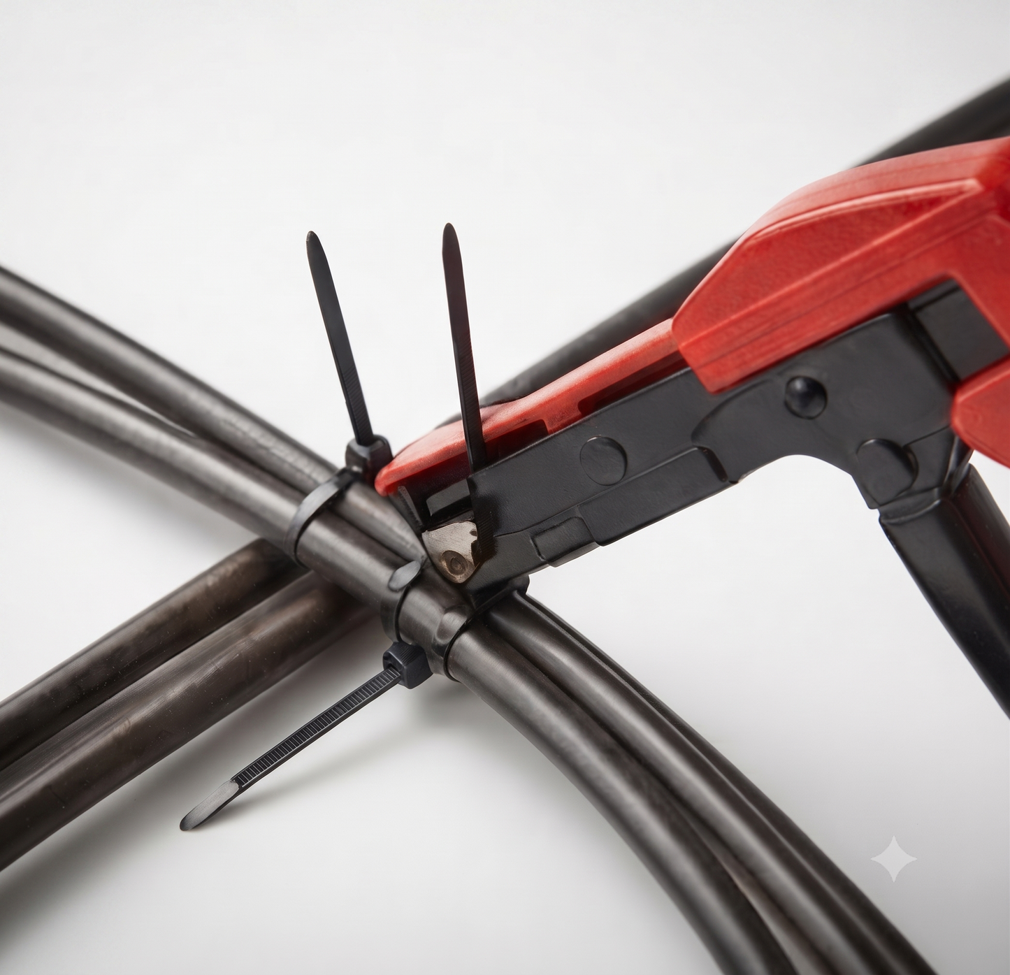 Cable Tie Tensioner/Cutter (2.5mm - 5mm Tie Width)