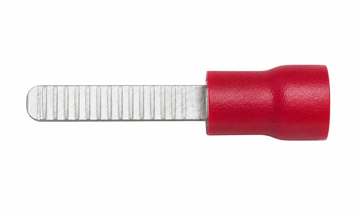 Insulated Flat Blade Terminals - Red, Blue & Yellow, BS4579