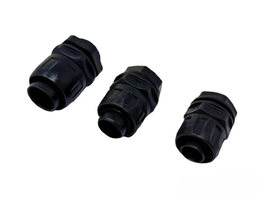 Nylon Conduit Glands with Locking Nut – Waterproof IP68 for Flexible Conduit | Nylon Conduit Glands