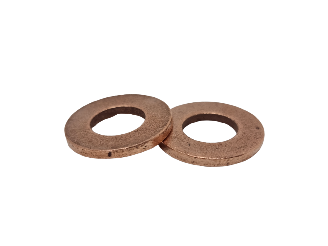 Copper Sealing Washers - Metric Flat DIN 7603 A, M4 to M12