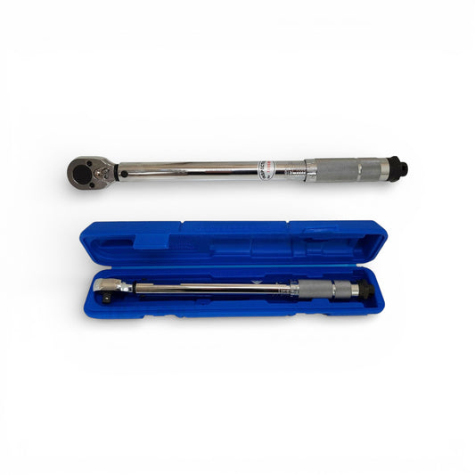 1/2″ Drive Torque Wrench 42–210Nm – Adjustable Ratchet with Case (ISO Standard)