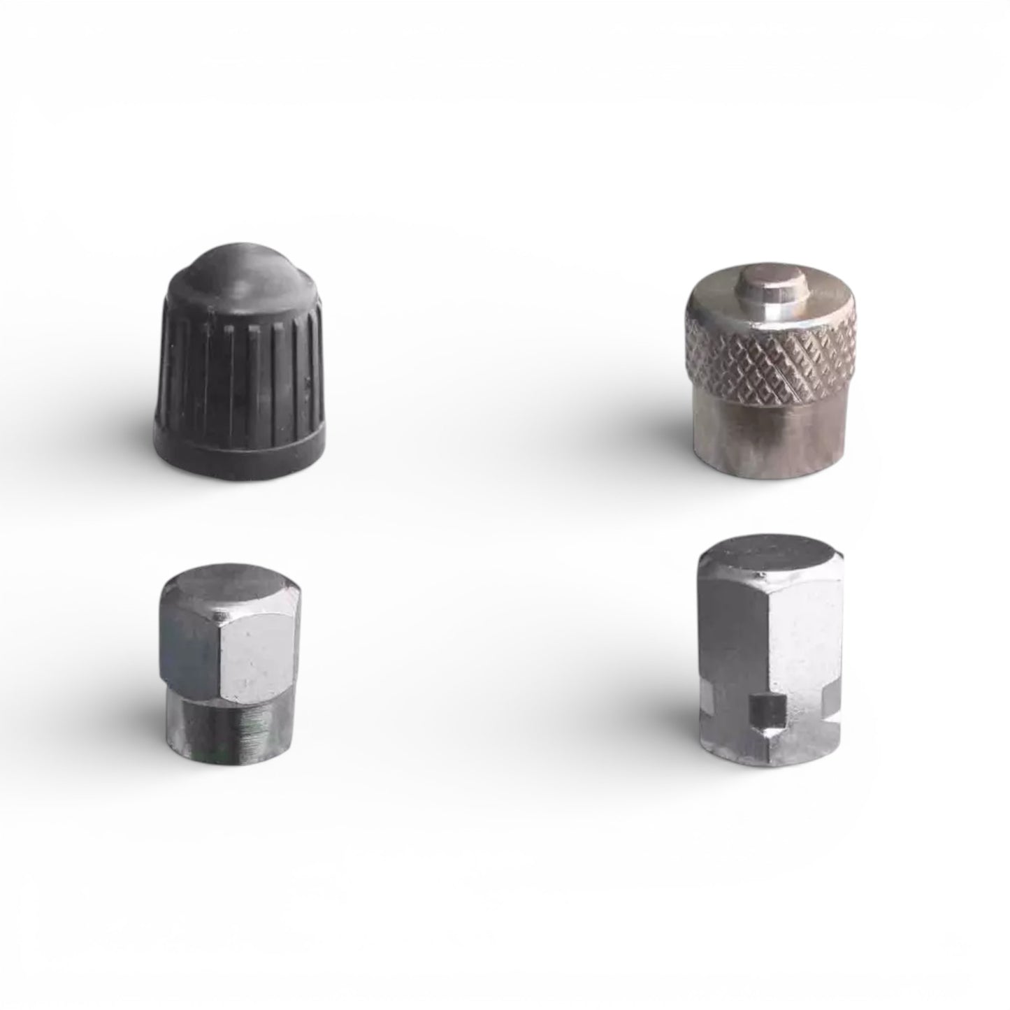 Universal Tyre Valve Dust Caps – Plastic, Brass & Chrome (Hex & Dome Styles)