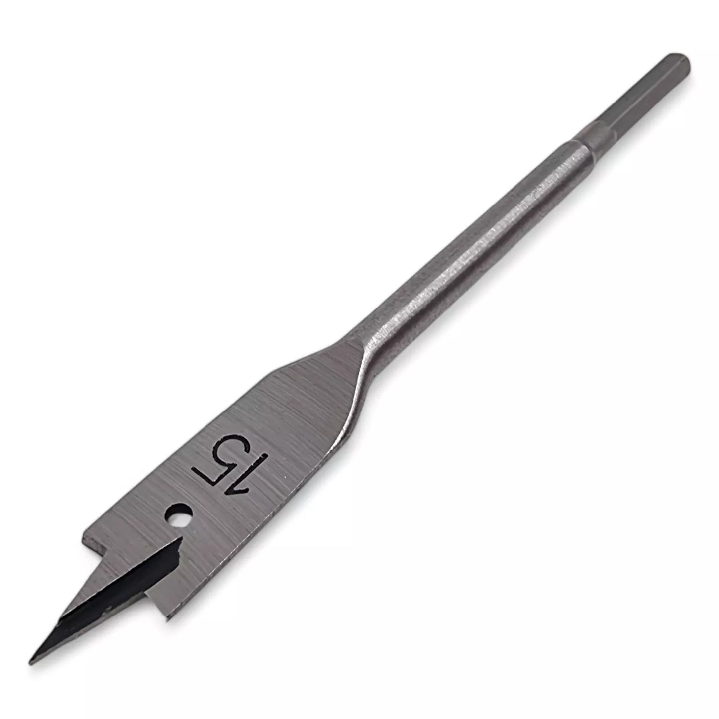 Flat Wood Drill Bits (6mm–38mm) – Spade Bit with Wallet | Hex Shank | 152mm Length