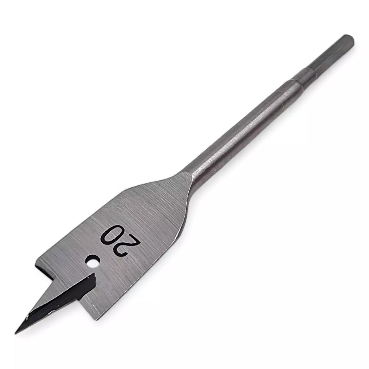 Flat Wood Drill Bits (6mm–38mm) – Spade Bit with Wallet | Hex Shank | 152mm Length