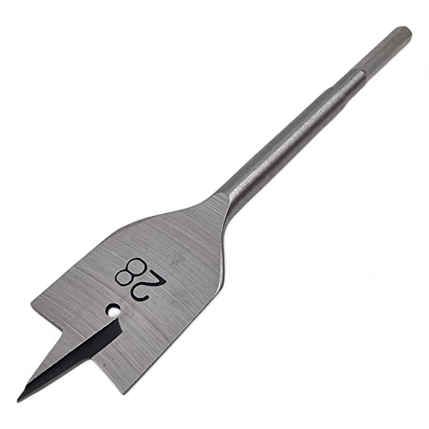 Flat Wood Drill Bits (6mm–38mm) – Spade Bit with Wallet | Hex Shank | 152mm Length