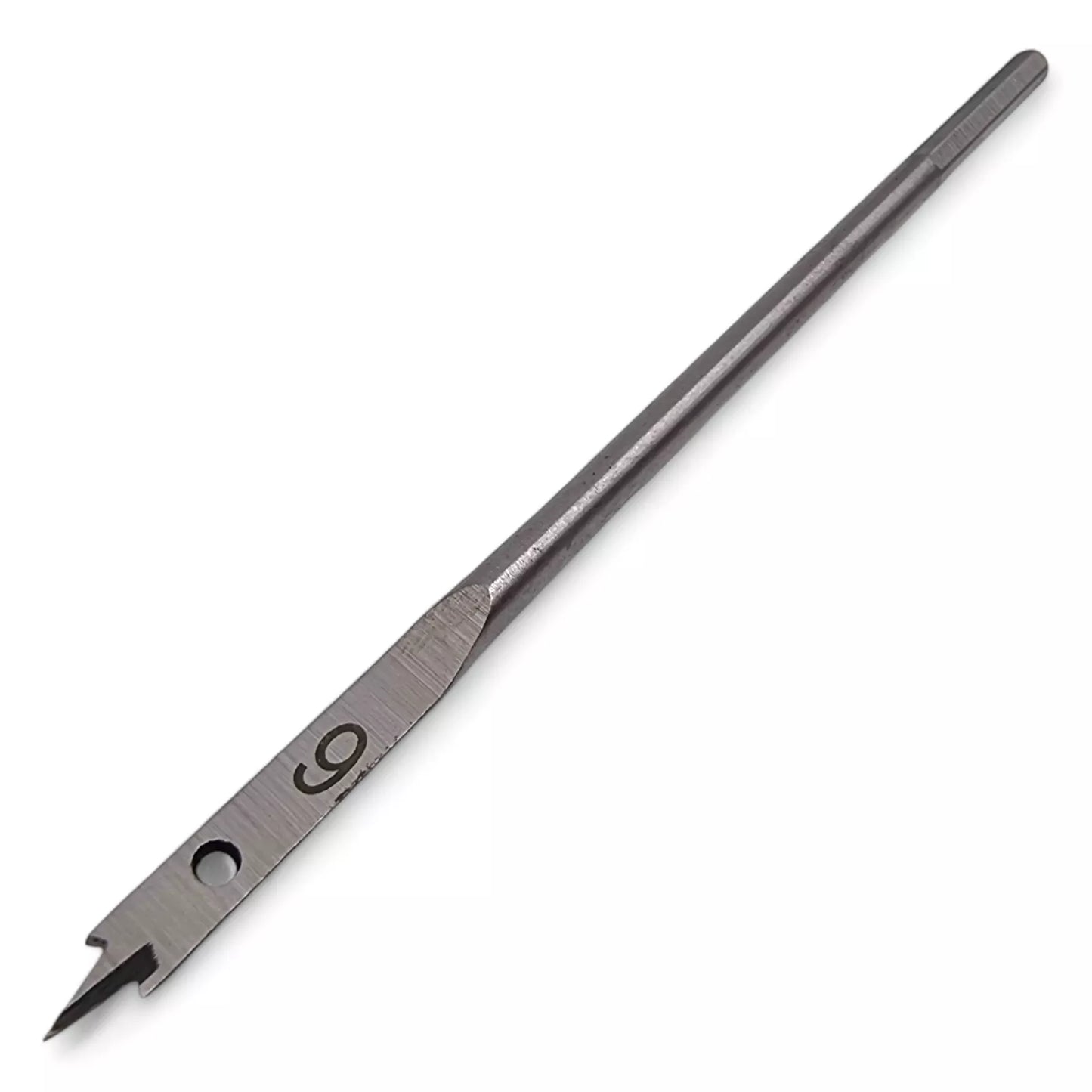 Flat Wood Drill Bits (6mm–38mm) – Spade Bit with Wallet | Hex Shank | 152mm Length