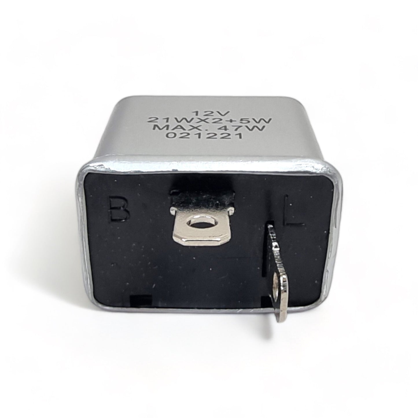 2 Pin Thermal Flasher Relay 12V Universal Indicator Unit | 21W x2 + 5W | 47W Max | Positive Earth