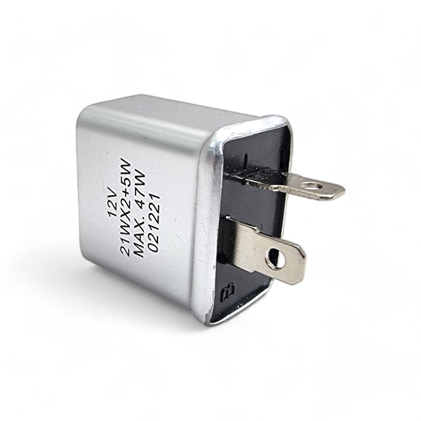 2 Pin Thermal Flasher Relay 12V Universal Indicator Unit | 21W x2 + 5W | 47W Max | Positive Earth
