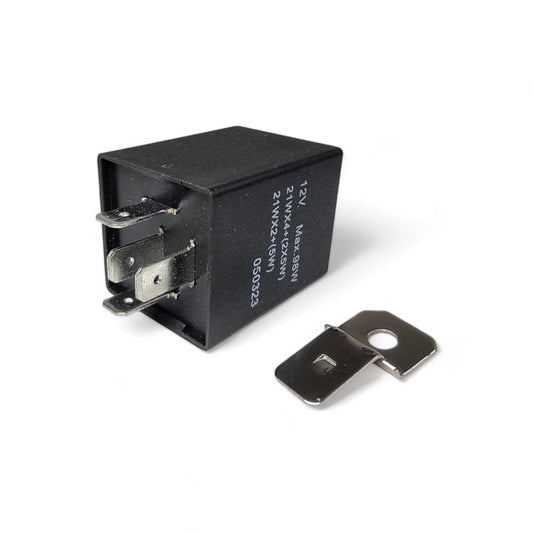4 Pin Hazard Indicator Flasher Relay 12V | Thermal Flasher Unit | 98W Max Load