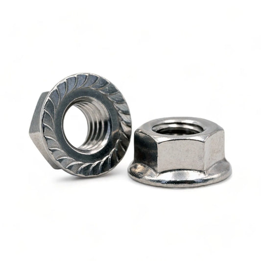 Serrated Flanged Nuts