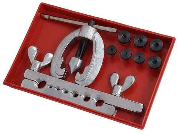 Brake & Fuel Pipe Repair Tool Kit – Metric Flaring Kit, Mini Pipe Bender & Tube Cutter
