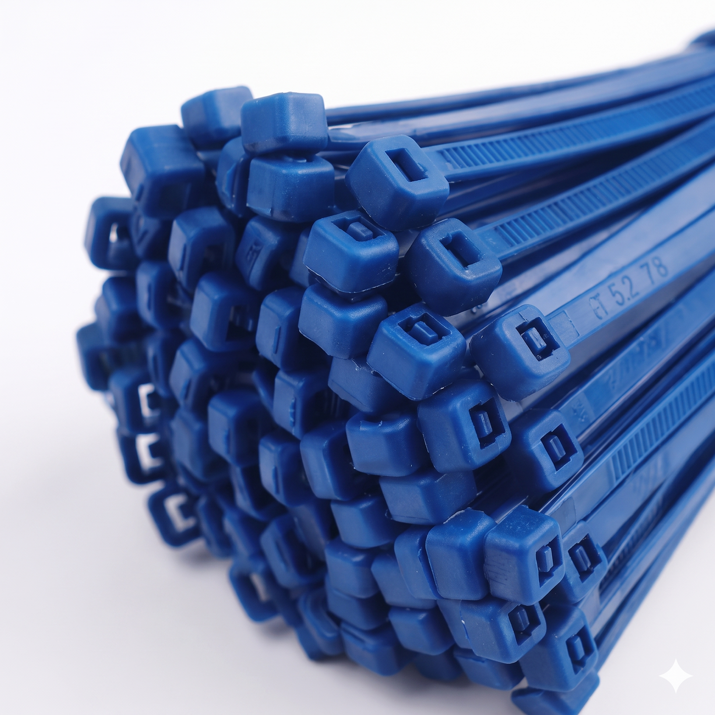 Fluorescent Blue Cable Ties (All Sizes)