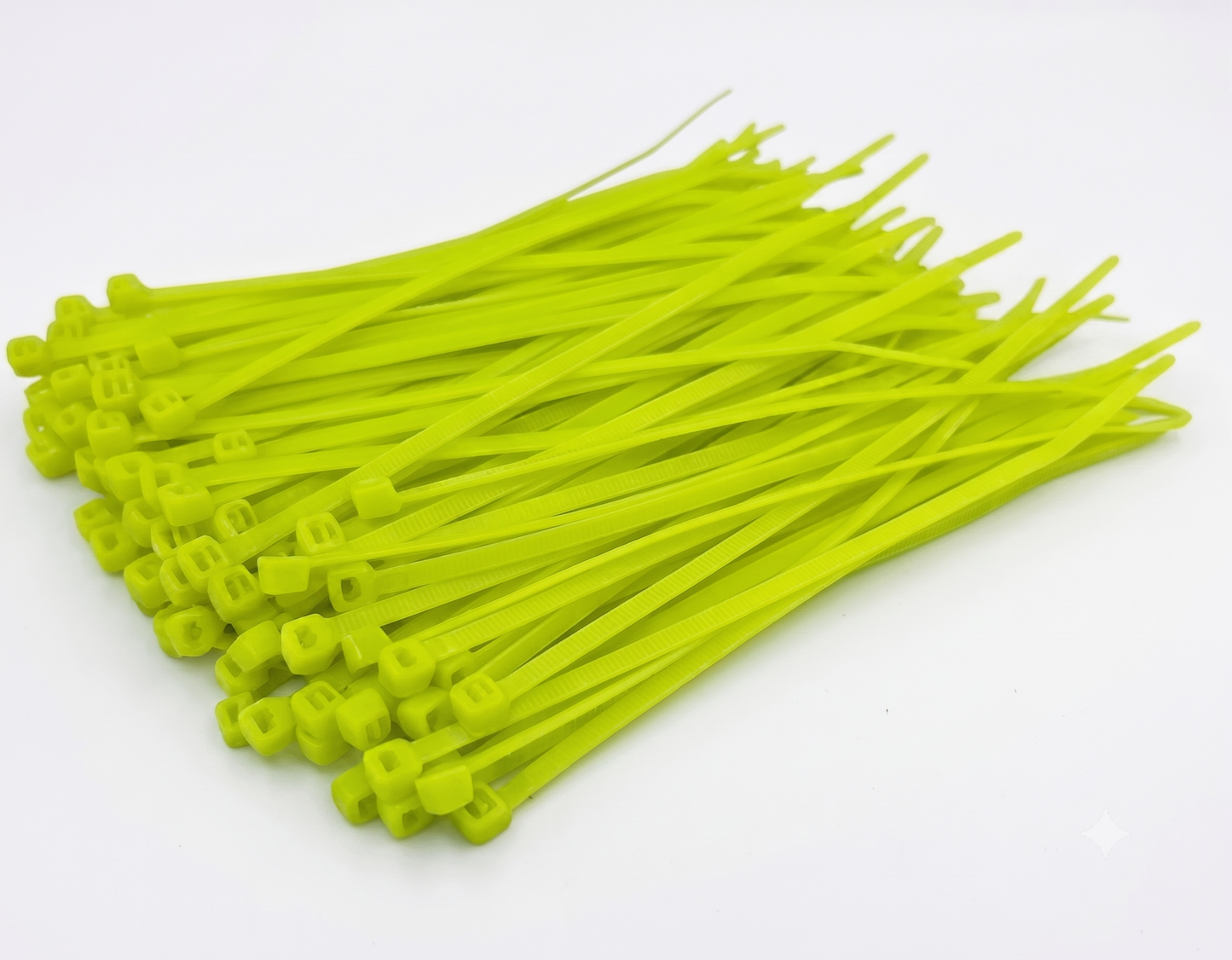 Fluorescent Green Cable Ties (All Sizes)