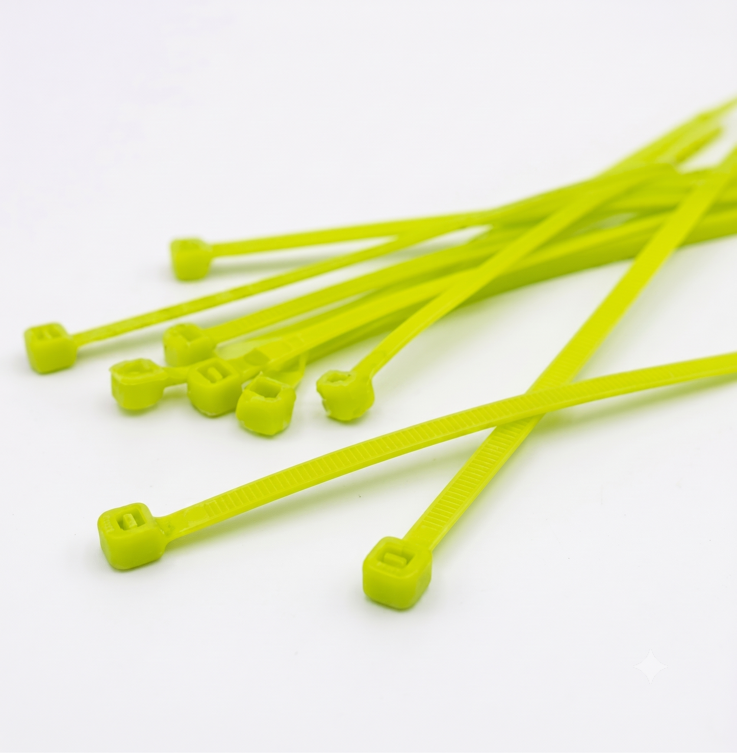 Fluorescent Green Cable Ties (All Sizes)
