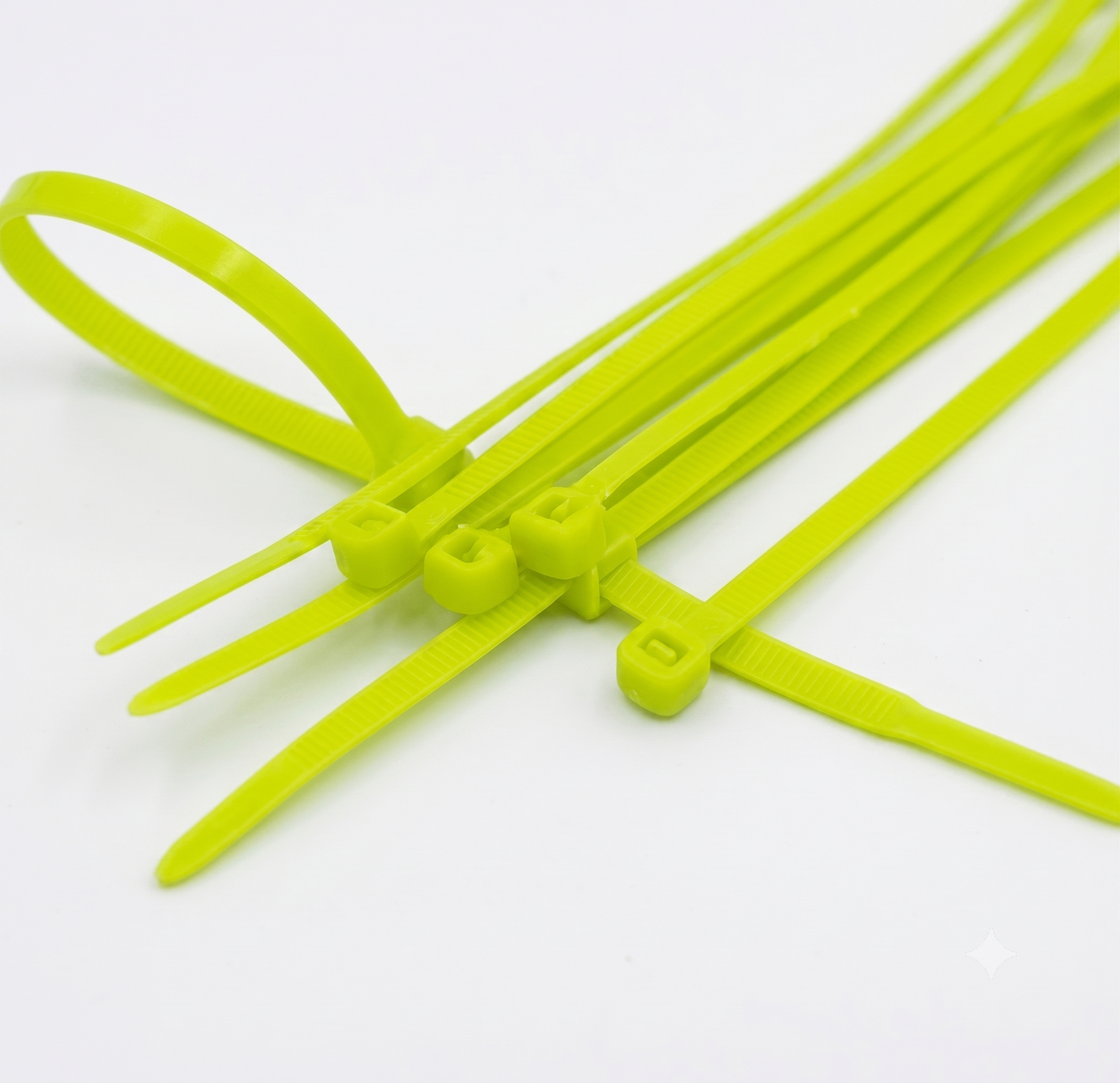 Fluorescent Green Cable Ties (All Sizes)