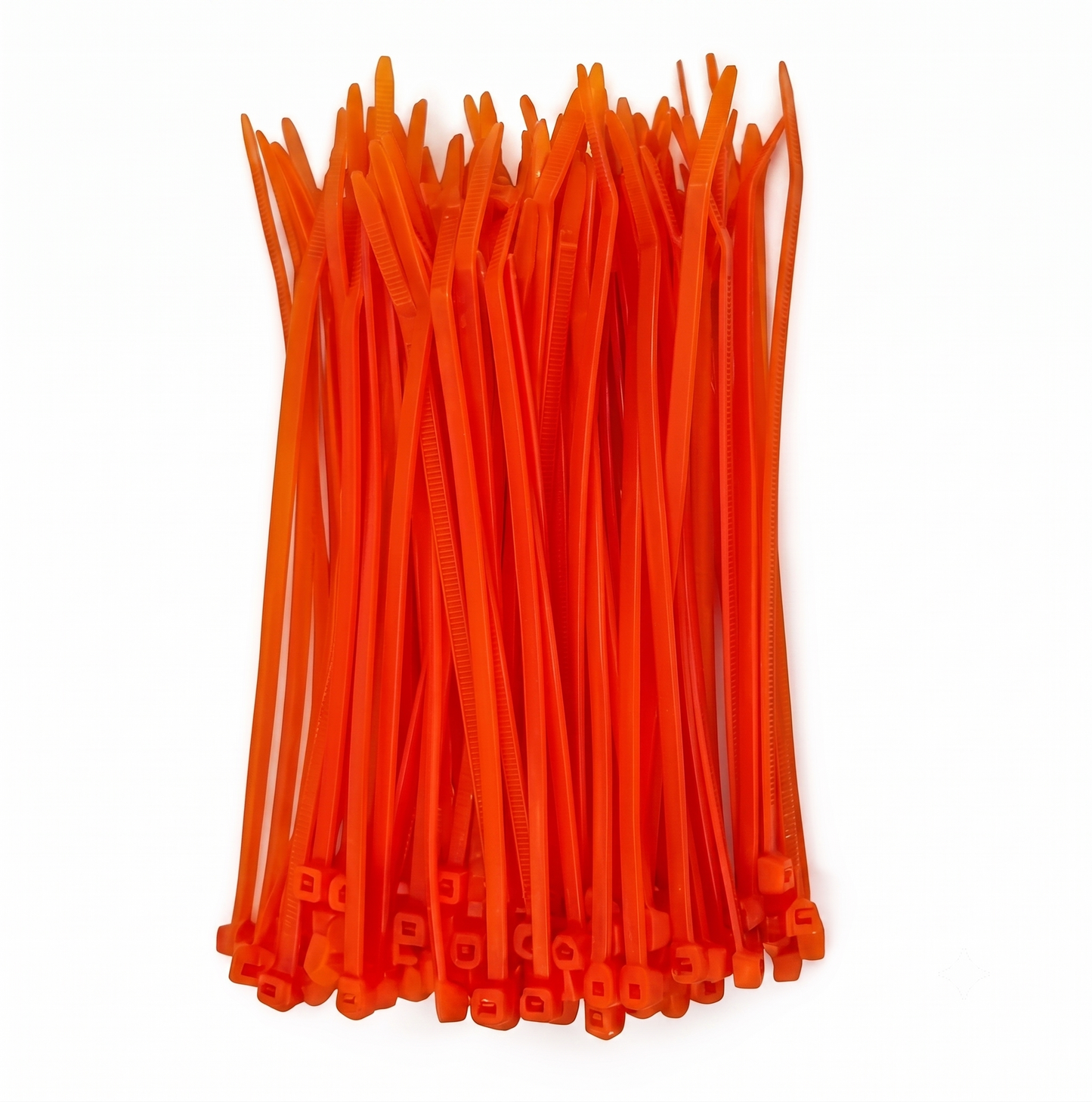 Fluorescent Orange Cable Ties (All Sizes)