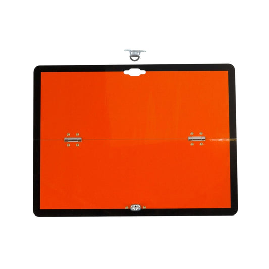 2x Folding Hazchem Marker Boards ADR Reflective HZL / HAL Sign Lorry Truck HGV (400mm x 300mm)