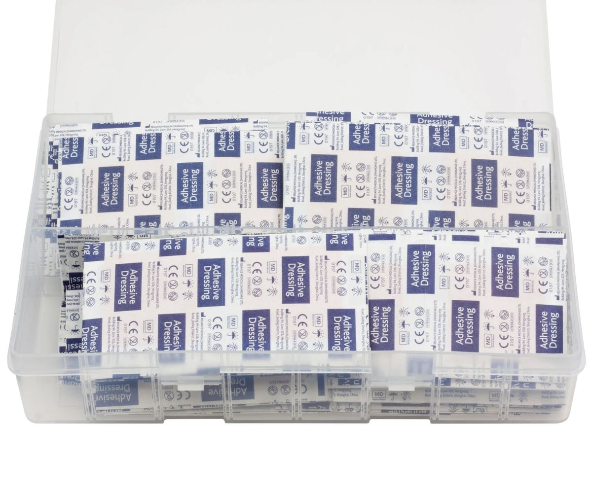 200 Piece Assorted Plaster Box – Fabric & Waterproof