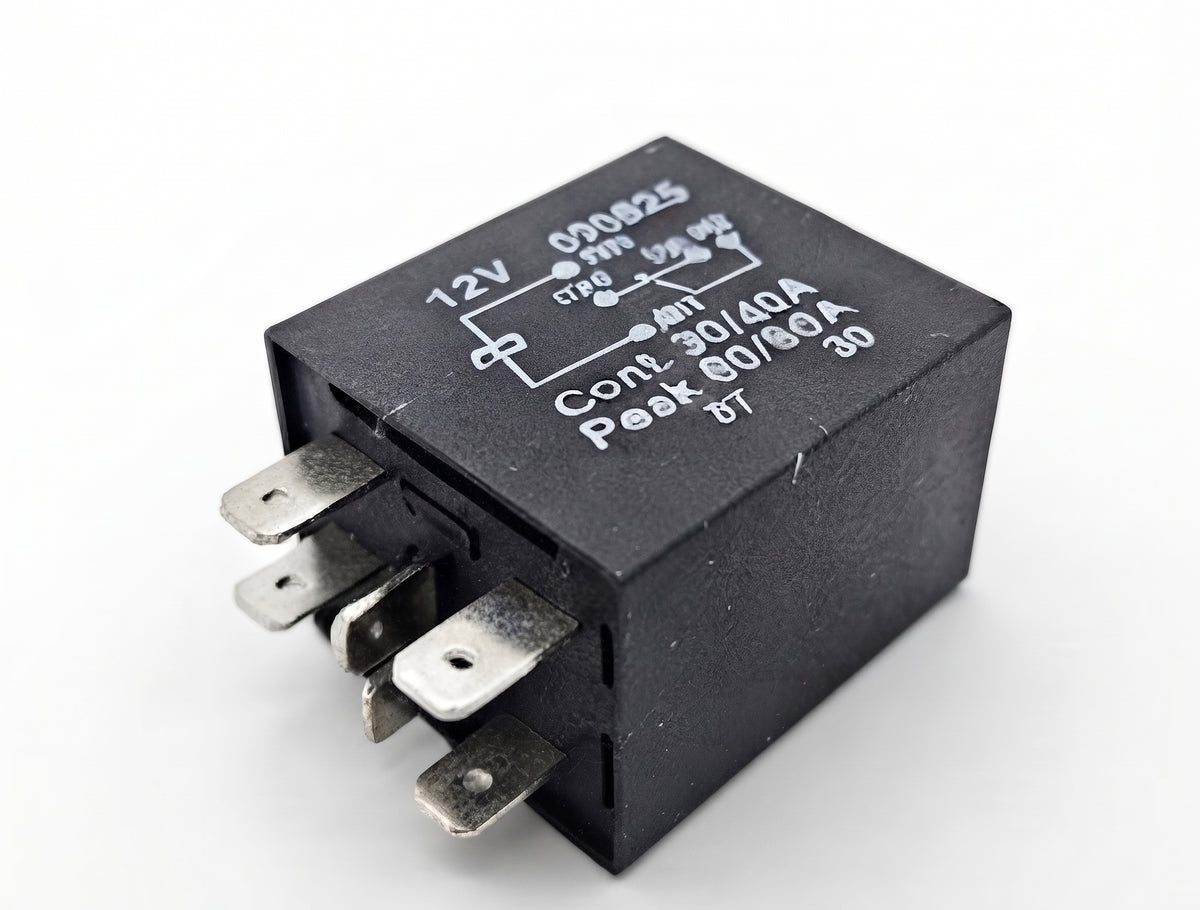 Micro Relay 5 Pin 12V 40A - Changeover, Car, Van, Boat & Marine