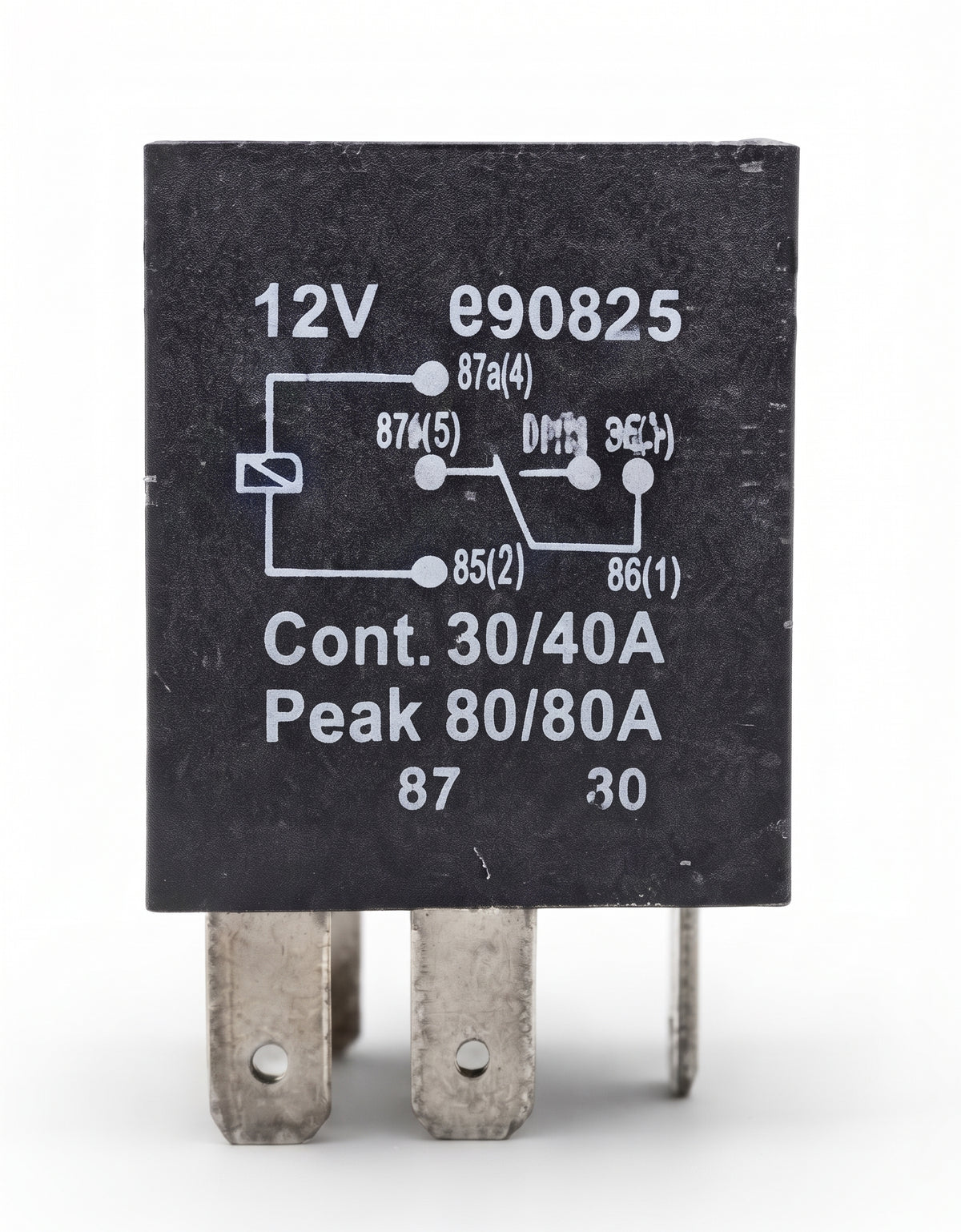 Micro Relay 5 Pin 12V 40A - Changeover, Car, Van, Boat & Marine