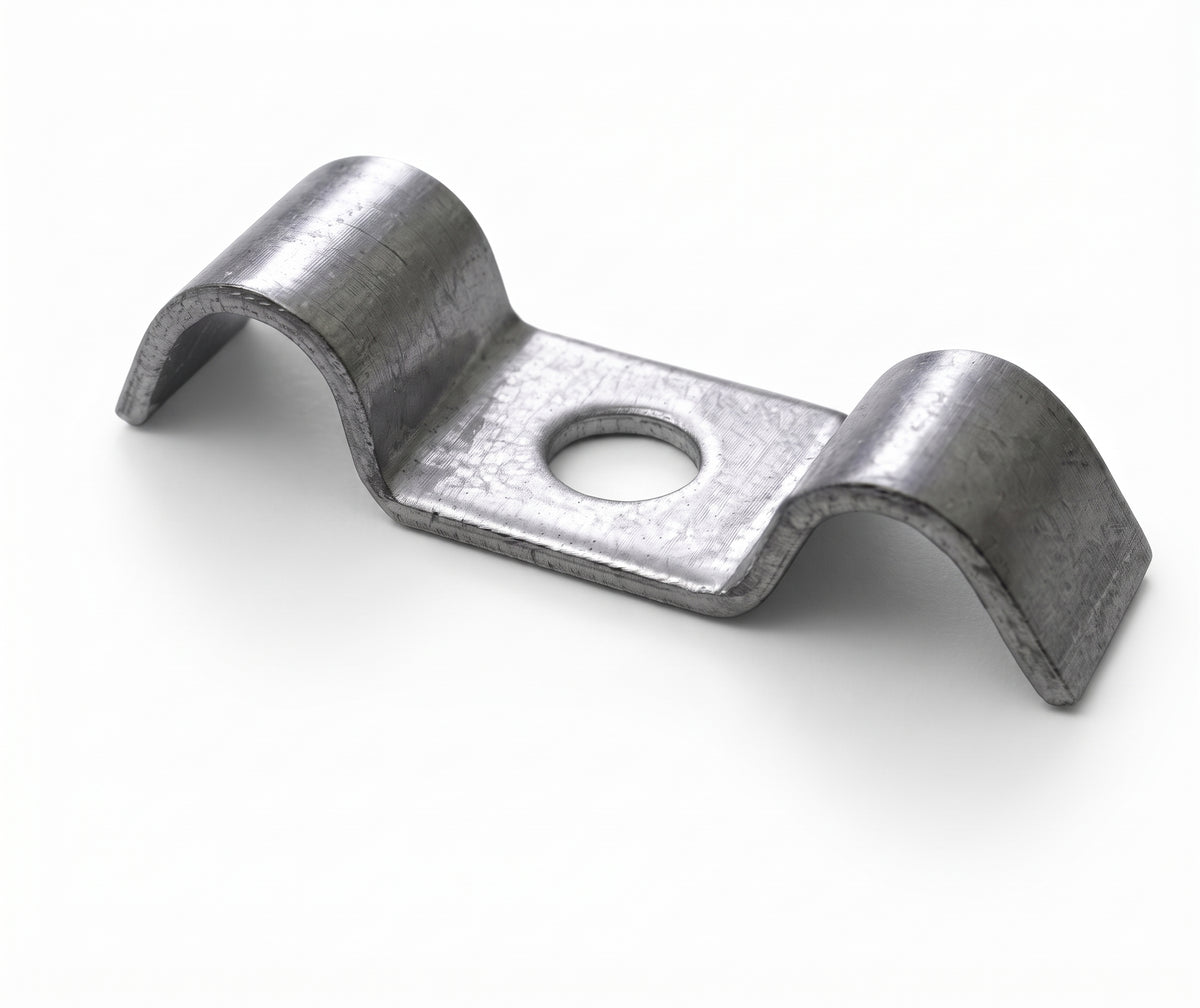 Metal Brake Pipe Clips BZP – 3/16" & 5/16" Brake Hose Clips | 6mm Mount Hole | Zinc Plated