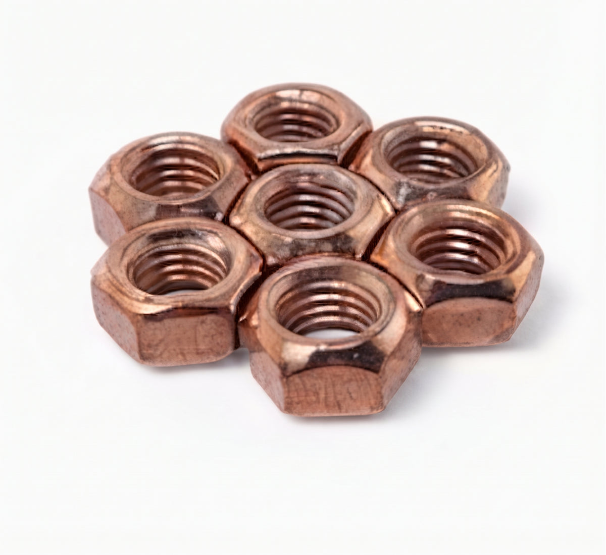 Copper Flashed Exhaust Manifold Nuts – High Temp Metric M8 & M10 | Turbo & Inlet Nuts